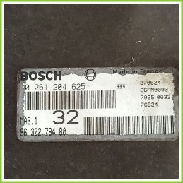 Centralina Iniezione Usata BOSCH 0 261 204 625