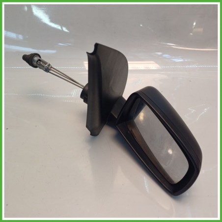 Specchio Specchietto Retrovisore Destro DX GOFFRATO FIAT PANDA 2Q 2003 2010 FICOSA FICOMIRRORS Originale Usato