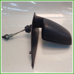 Specchio Specchietto Retrovisore Destro DX GOFFRATO FIAT PANDA 2Q 2003 2010 FICOSA FICOMIRRORS Originale Usato