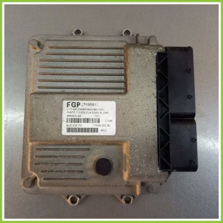 Centralina Motore Iniezione ECU MAGNETI MARELLI MJD6JF.P3 FIAT PUNTO 2U 1.3 MJT 16V 55195817 Diesel 2003 2007