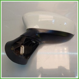 Specchio Specchietto Retrovisore Sinistro SX BIANCO FIAT PUNTO EVO 3J 2009 2013 FICOSA FICOMIRRORS Originale Usato