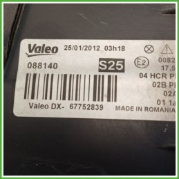 Faro Fanale Proiettore Anteriore Destro DX VALEO 088140 FIAT PUNTO 1N/1P 51712392 Usato