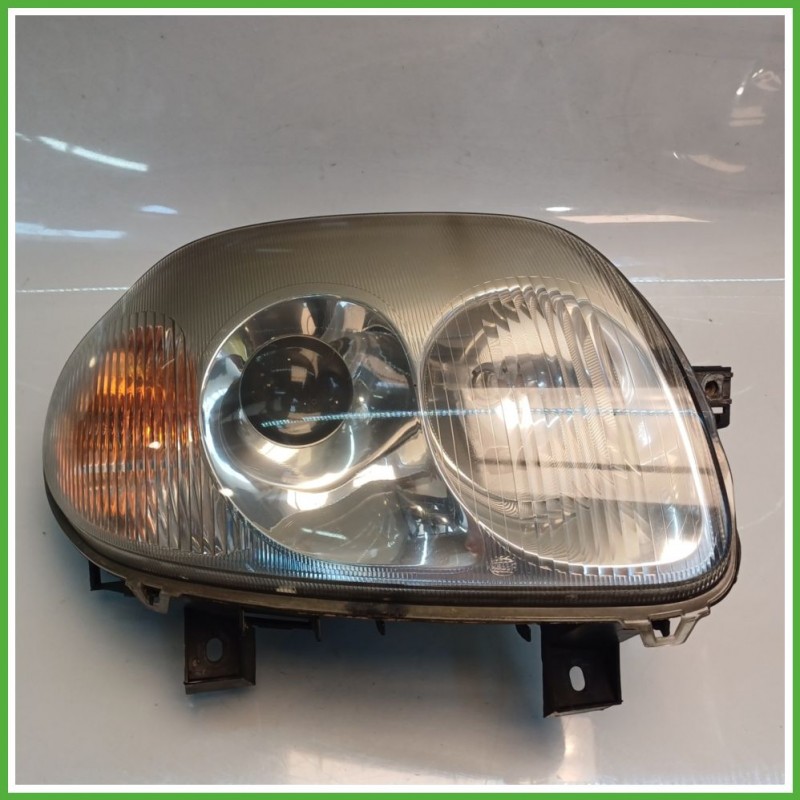 Faro Fanale Proiettore Anteriore Destro DX HELLA RENAULT CLIO 2a Serie 7701045175 Usato