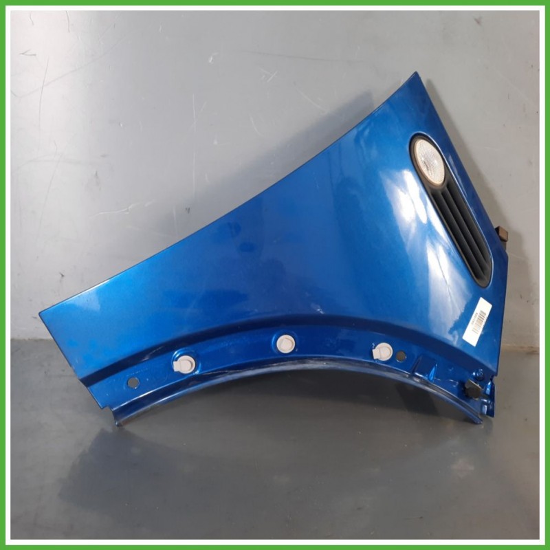 Parafango Anteriore Destra DX MINI MINI Cabrio R52 Cabrio 2004 2009 BLU A28 HYPER BLUE METALLIC Originale Usato