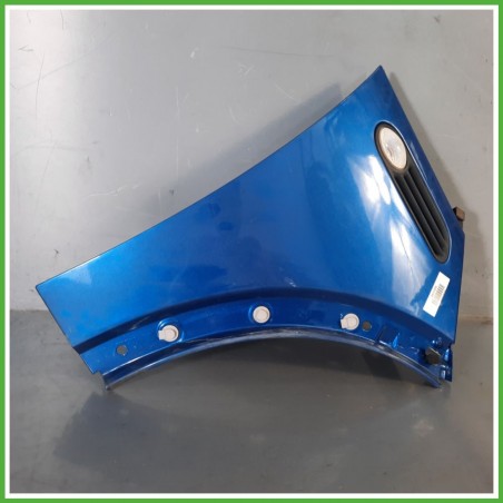 Parafango Anteriore Destra DX MINI MINI Cabrio R52 Cabrio 2004 2009 BLU A28 HYPER BLUE METALLIC Originale Usato
