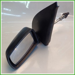 Specchio Specchietto Retrovisore Sinistro SX GOFFRATO FIAT PANDA 2Q 2003 2010 FICOSA FICOMIRRORS Originale Usato