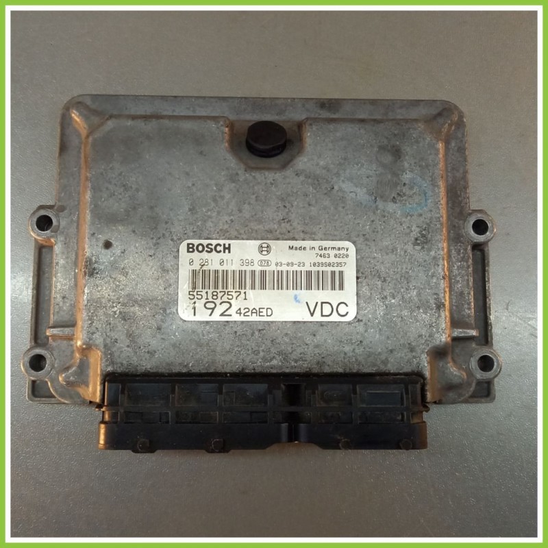 Centralina Iniezione Usata BOSCH 0 281 011 398