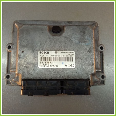 Centralina Motore Iniezione ECU BOSCH 0281011398 FIAT STILO 2C 1.9 JTD 85kw 55187571 2001 2003