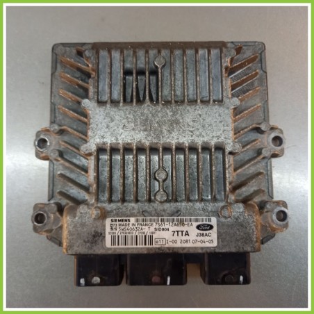 Centralina Motore Iniezione ECU SIEMENS 5WS40632A-T FORD FIESTA CBK 1.4 TDCI 7S61-12A650-EA Diesel 2005 2008