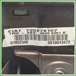 Airbag Guidatore Sinistro SX FIAT PUNTO 1N/1P 1.2 735335242 1999 2005 TRW 30330481