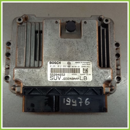 Centralina Motore Iniezione ECU BOSCH 0281012992 FIAT SEDICI 3B 1.9 MJT 4X4 55204652 Diesel 2006 2011