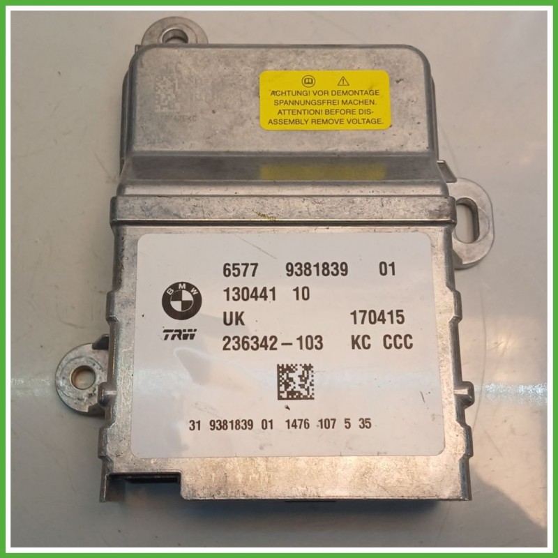 Centralina Airbag TRW 236342-103 MINI MINI F56 1.5 65775A41CA0 2014 2019