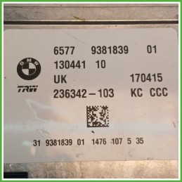 Centralina Airbag TRW 236342-103 MINI MINI F56 1.5 65775A41CA0 2014 2019