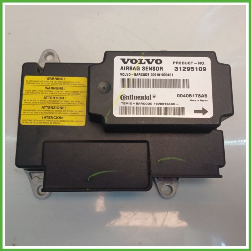 Centralina Airbag CONTINENTAL 00405178A5 VOLVO C30 31334738 2009 2012
