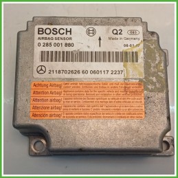 Centralina Airbag BOSCH 0285001880 MERCEDES-BENZ Classe E W/S211 CDI A2118209485 2002 2007