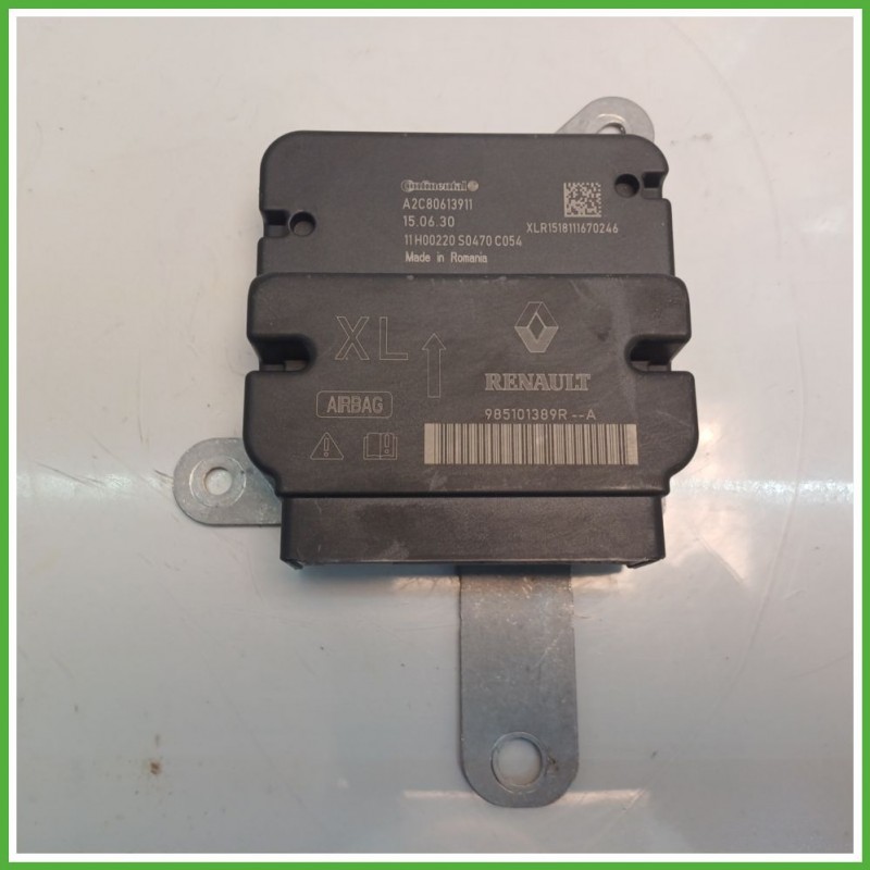 Centralina Airbag CONTINENTAL A2C80613911 RENAULT CLIO 4a Serie 1.5 dCi 985103419R 2012 2016
