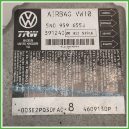 Centralina Airbag TRW 4609130P VOLKSWAGEN TIGUAN 5N 1.4 5N0959655J 2007 2011