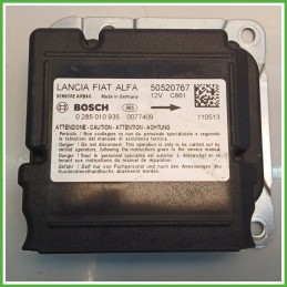 Centralina Airbag BOSCH 0265010935 ALFA ROMEO GIULIETTA X7 1.6 JTDm 50520767 2010 2013