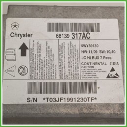 Centralina Airbag CONTINENTAL 5WY89130 FIAT FREEMONT 24 2.0 K68139317AC 2011