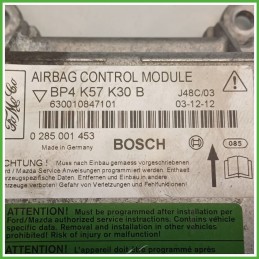 Centralina Airbag BOSCH 0285001465 MAZDA Mazda 3 1.6 16V BP4K57K30C 2003 2006