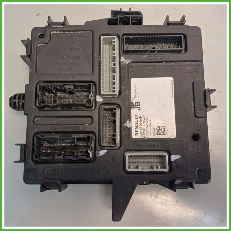 Centralina BCM Control Module CONTINENTAL A3C07460503 RENAULT CAPTUR 2A SERIE PLUG-IN 284B29294R 2020