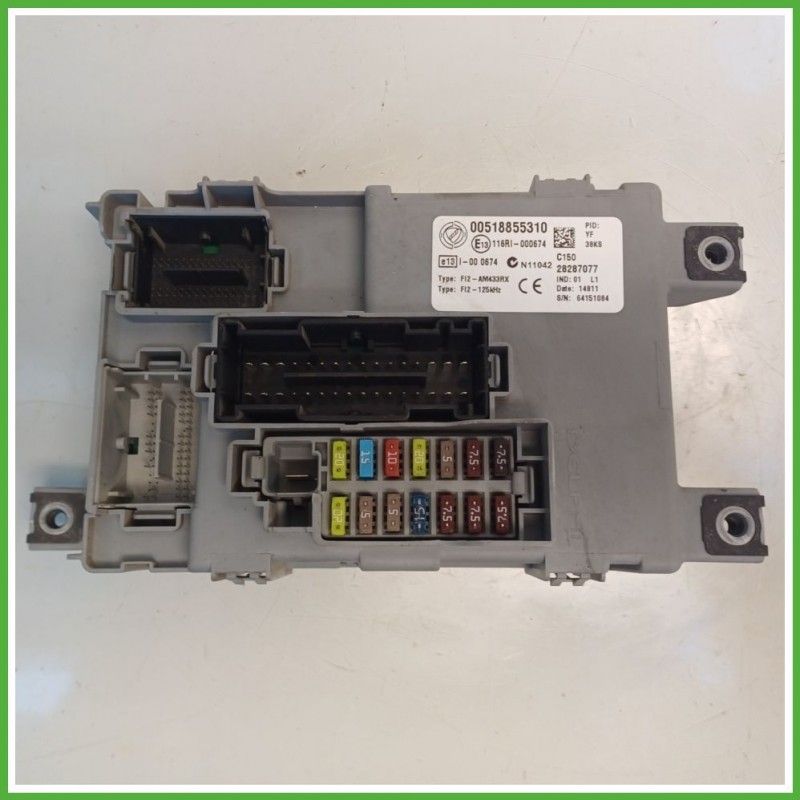 Centralina BCM Control Module DELPHI 28287077 FIAT DOBLO 3V 1.6 16V 51885531 2009 2015