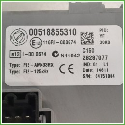 Centralina BCM Control Module DELPHI 28287077 FIAT DOBLO 3V 1.6 16V 51885531 2009 2015