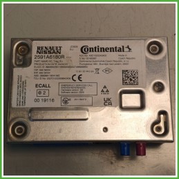 Centralina Telematic Control Module CONTINENTAL A3C10220240400 RENAULT CAPTUR 2A SERIE PLUG-IN 2591A6180R 2020