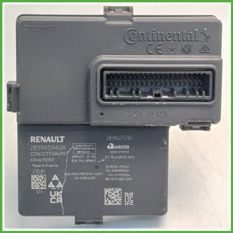 Centralina Confort Abitacolo CONTINENTAL A3C06732307 RENAULT CAPTUR 2A SERIE PLUG-IN 285905960R 2020