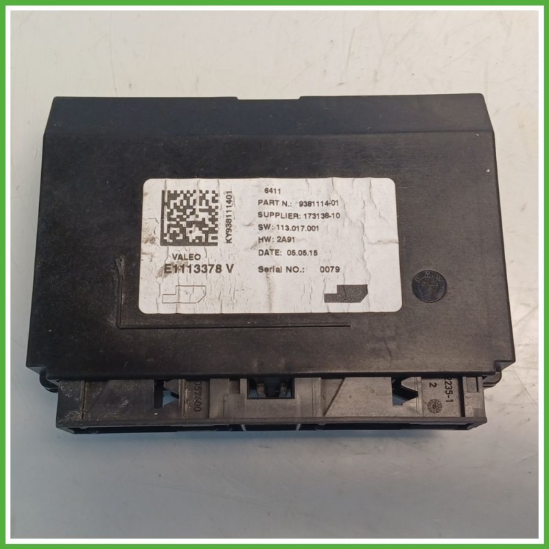 Centralina Confort Abitacolo VALEO E1113378V MINI MINI F56 1.5 938111401 2014 2019