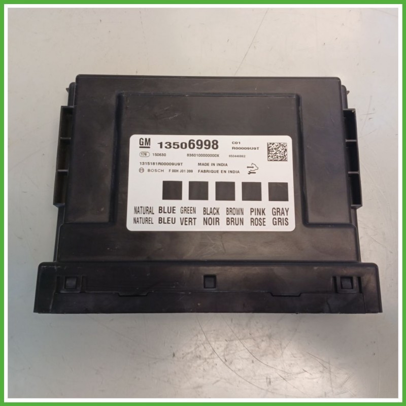 Centralina Confort Abitacolo BOSCH F00HJ01399 OPEL ASTRA B16 1.6 13506998 2015