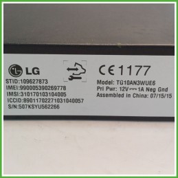 Centralina Gateway OPEL TG10AN3WUE6 OPEL ASTRA B16 1.6 39017359 2015