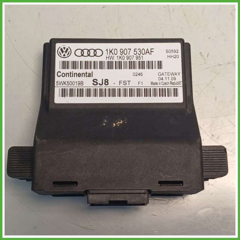 Centralina Gateway CONTINENTAL 5WK50019B VOLKSWAGEN TIGUAN 5N 1.4 1K0907530AF 2007 2011