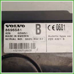Centralina Bluetooth AUTOLIV 2204321B VOLVO XC90 2.4 8696581 2002 2012