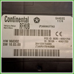 Centralina Antenna Telecomando CONTINENTAL 64469S-1174 FIAT FREEMONT 24 2.0 K68086377AD 2011