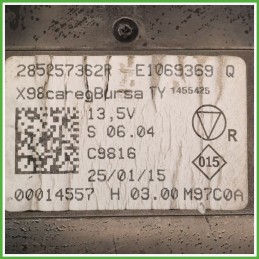 Centralina Confort Abitacolo RENAULT CLIO 4a Serie 1.5 dCi 285257362R 2012 2016