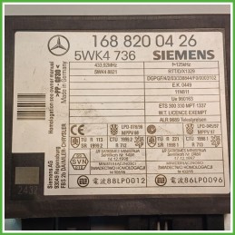 Centralina Immobilizzatore SIEMENS 5WK4736 MERCEDES-BENZ Classe A W168 A1688200426 2001 2004