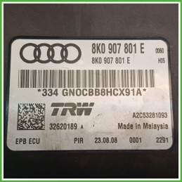 Centralina Freno di Stazionamento TRW A2C53281093 AUDI A4 8K 2.0 TDI 8K0907801E 2007 2013