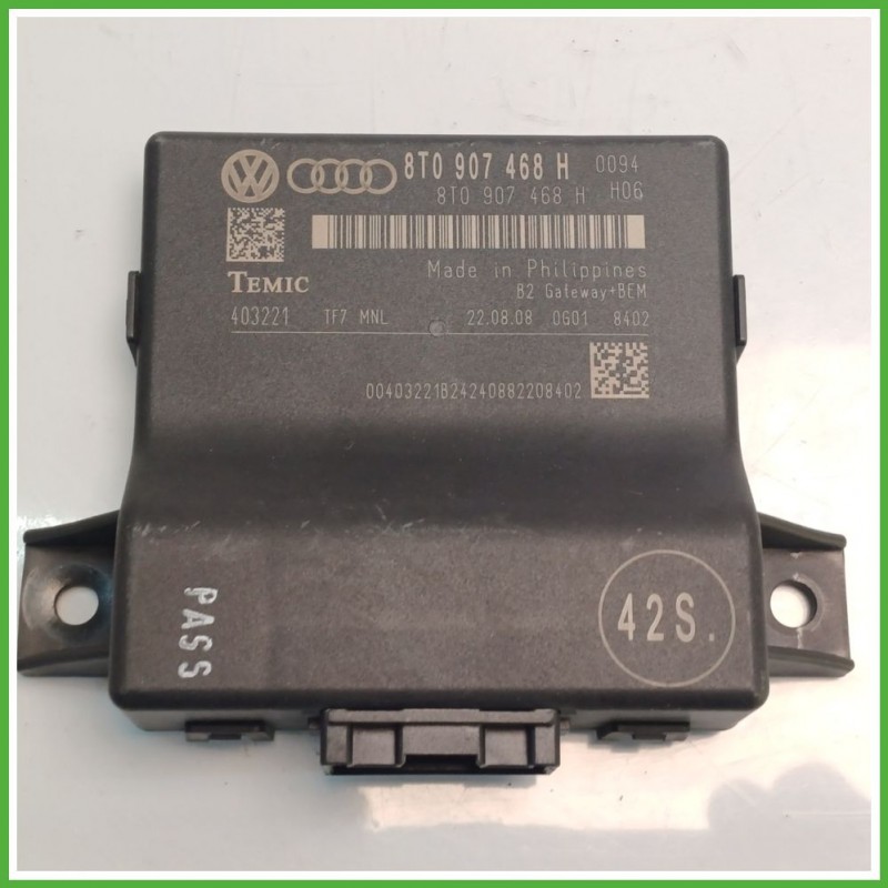 Centralina Gateway TEMIC 4032221 AUDI A4 8K 2.0 TDI 8T0907468H 2007 2013
