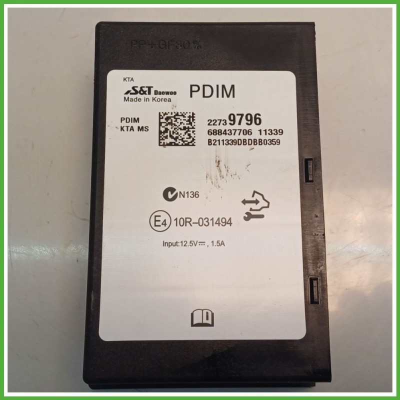 Centralina Bluetooth OPEL ASTRA P10 1.7 22739796 2009 2015