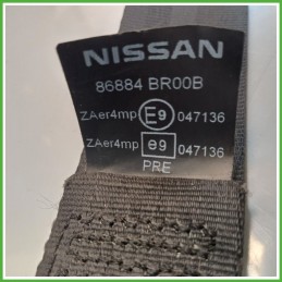 Cintura di Sicurezza Anteriore Sinistro SX (Lato Guida) NISSAN QASHQAI J10E/JJ10E 1.5 dCi 86885BR01B 2010 2014 AUTOLIV