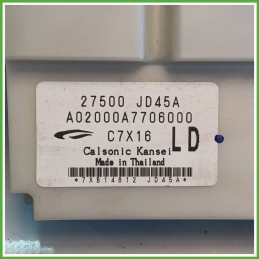 Comandi Clima AC Riscaldamento Condizionatore CALSONIC C7X16 NISSAN QASHQAI J10E/JJ10E 1.5 dCi 27500JD45C 2007 2010