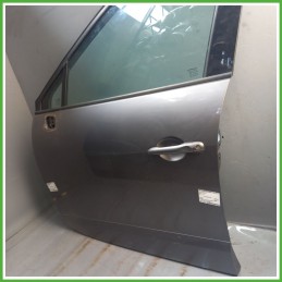 Porta Portiera Sportello Anteriore Sinistra SX GRIGIO SCURO TEKNG GREY RENAULT SCENIC 3a Serie Monovolume 2009 2013 Usato