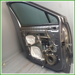 Porta Portiera Sportello Anteriore Sinistra SX GRIGIO SCURO TEKNG GREY RENAULT SCENIC 3a Serie Monovolume 2009 2013 Usato