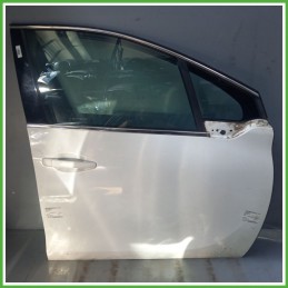 Porta Portiera Sportello Anteriore Destra DX BIANCO BANCHISA EWP PEUGEOT 208 Berlina 2012 2015 Originale Usato