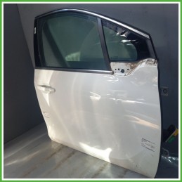 Porta Portiera Sportello Anteriore Destra DX BIANCO BANCHISA EWP PEUGEOT 208 Berlina 2012 2015 Originale Usato