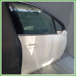 Porta Portiera Sportello Anteriore Destra DX BIANCO BANCHISA EWP PEUGEOT 208 Berlina 2012 2015 Originale Usato