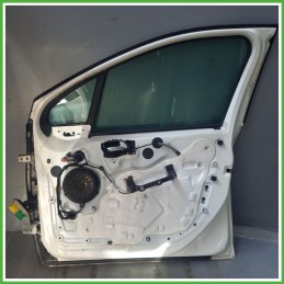 Porta Portiera Sportello Anteriore Destra DX BIANCO BANCHISA EWP PEUGEOT 208 Berlina 2012 2015 Originale Usato