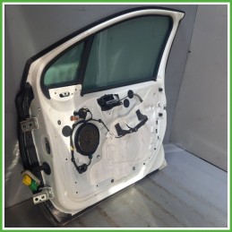 Porta Portiera Sportello Anteriore Destra DX BIANCO BANCHISA EWP PEUGEOT 208 Berlina 2012 2015 Originale Usato