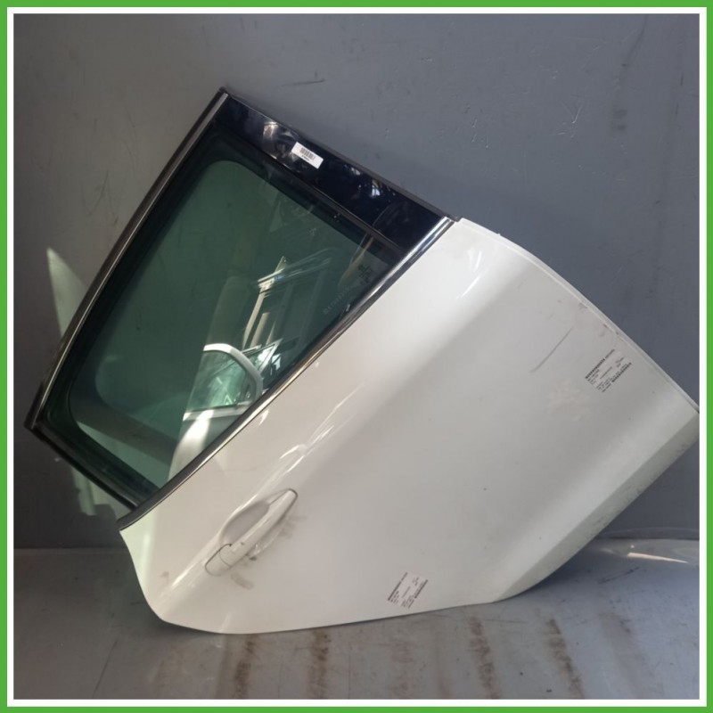 Porta Portiera Sportello Posteriore Destra DX BIANCO BANCHISA EWP PEUGEOT 208 Berlina 2012 2015 Originale Usato